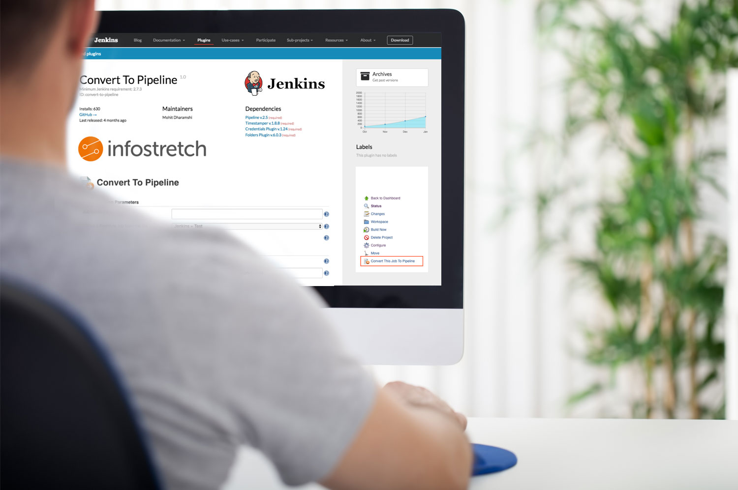 Infostretch Jenkins Plugin