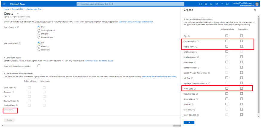 Choose the statements and attributes