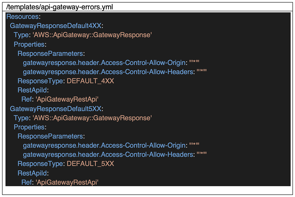 api gateway error